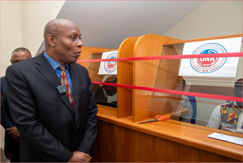 Inauguration d'un nouveau guichet de services à Pétion-Ville 